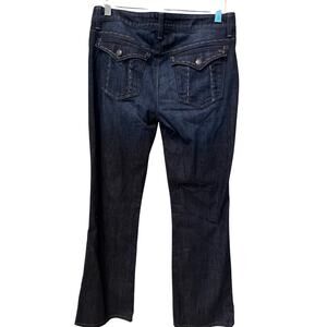 Joe's Jeans Honey Fit Womens Jeans Size 30 Low Rise Wide Leg Thick Stitching Y2K